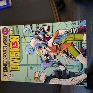 Division 13 vintage comic book